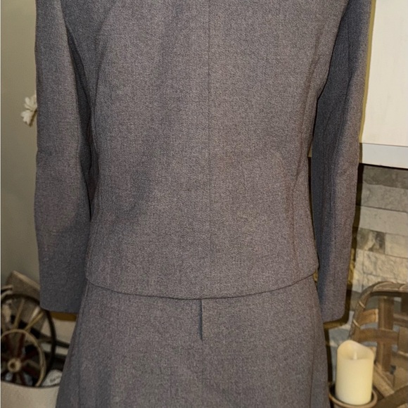 Adele Simpson 1950-1960 ladies dress suit with jacket and belt says Sz 10 - Picture 5 of 16